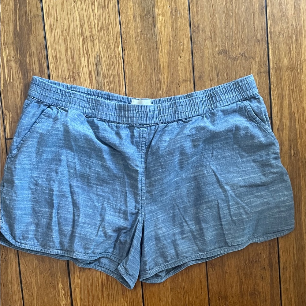Pact Blue Shorts Lightweight Elastic Fit